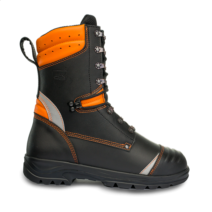 Lesnícka obuv Fraker Logger orange – foto 2