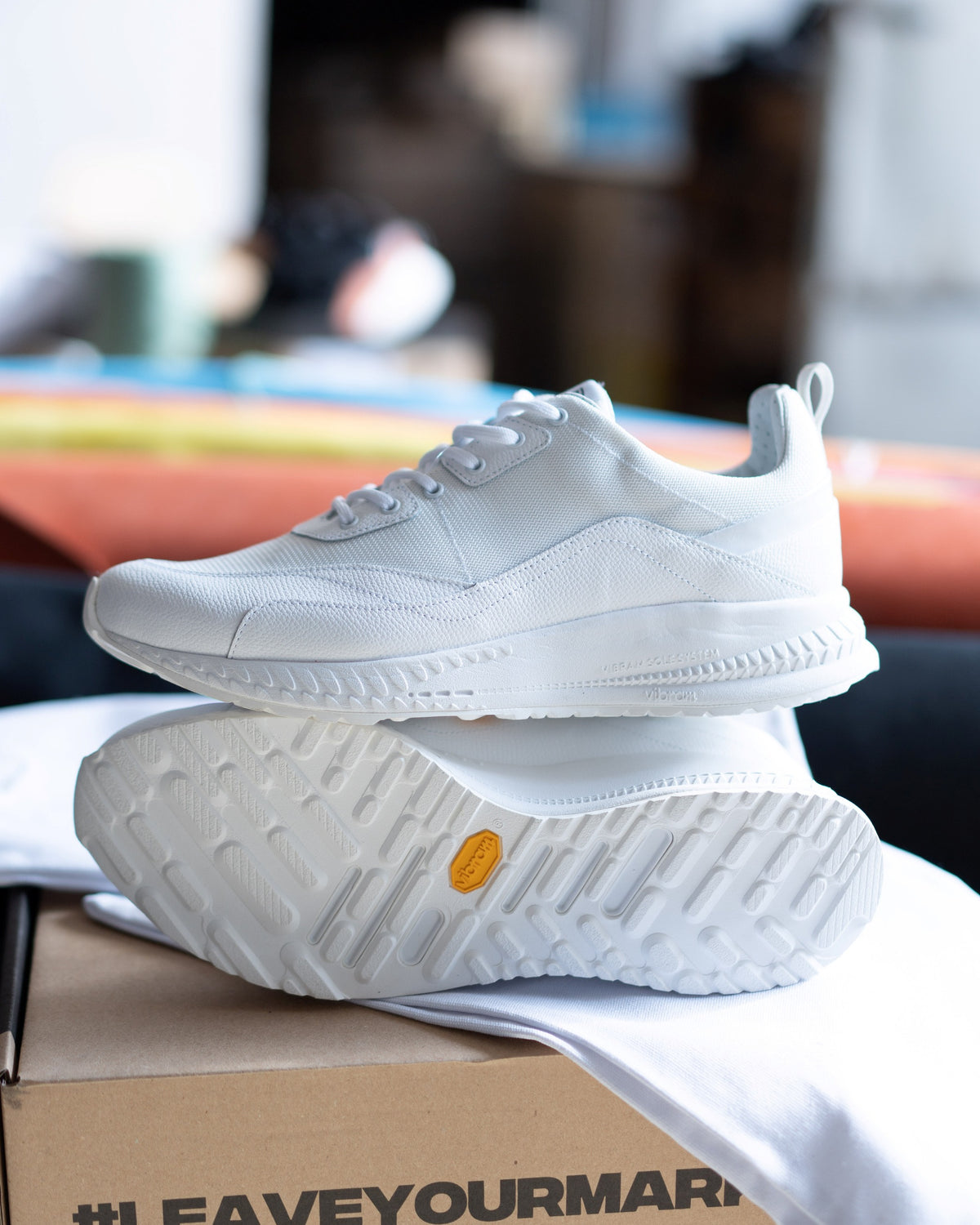 Tenisky Chrono Uni White – v reálnom prostredí 8