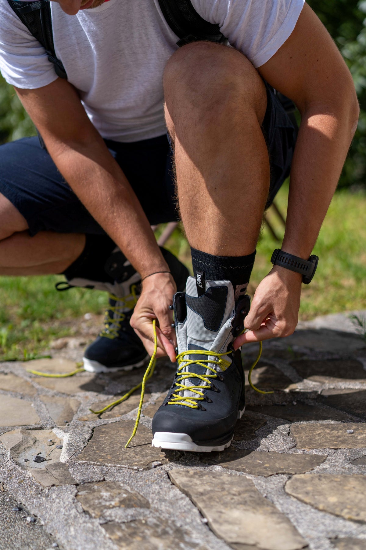 Turistická obuv Karpat Sport Denim – v reálnom prostredí 3