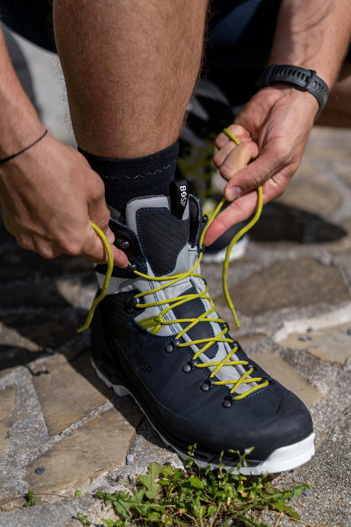 Turistická obuv Karpat Sport Denim – v reálnom prostredí 5