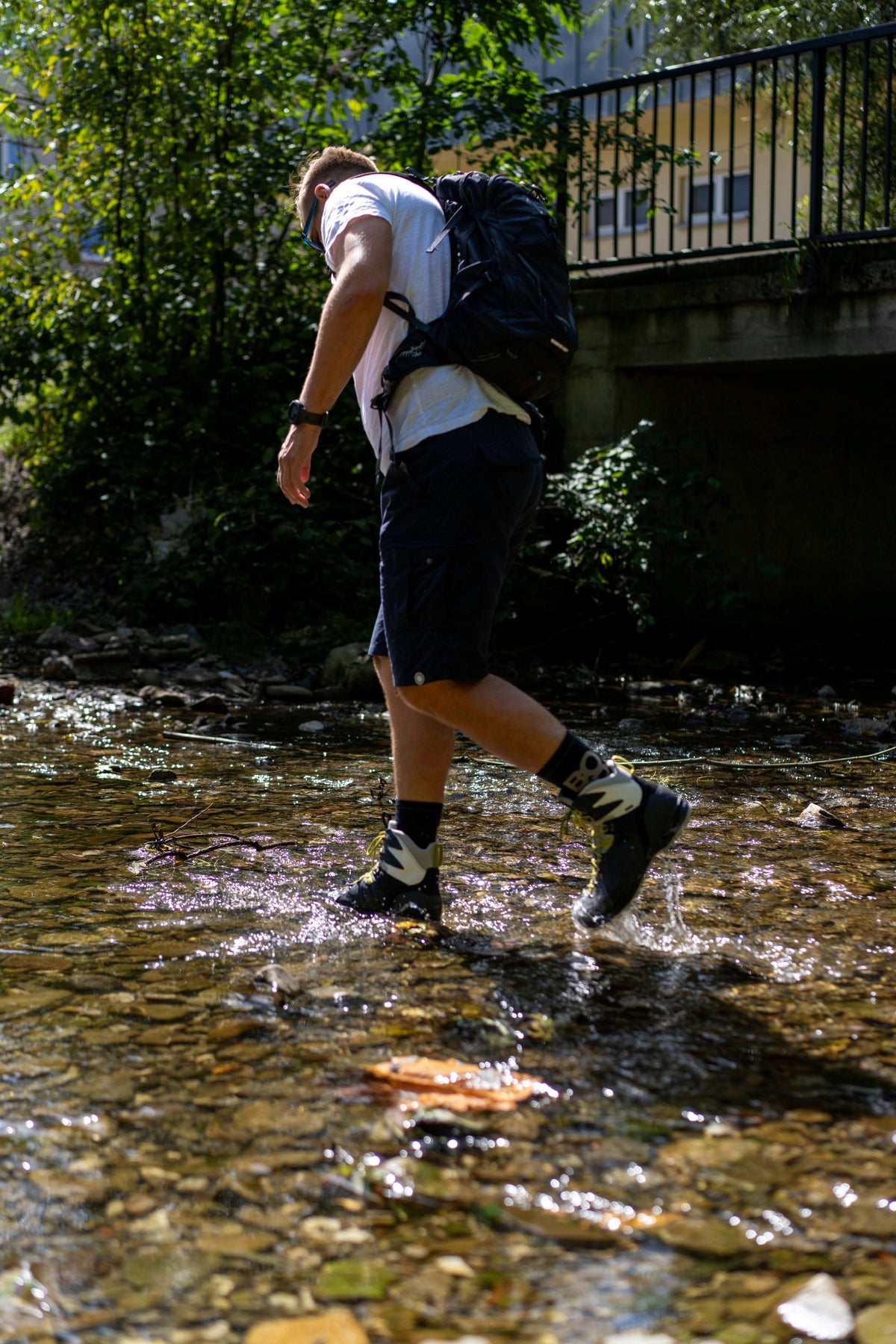 Turistická obuv Karpat Sport Denim – v reálnom prostredí 6