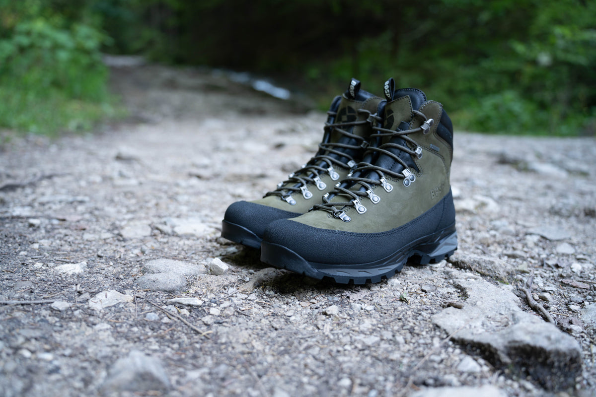 Poľovnícka obuv Caledon Pro II Olive – v reálnom prostredí 2