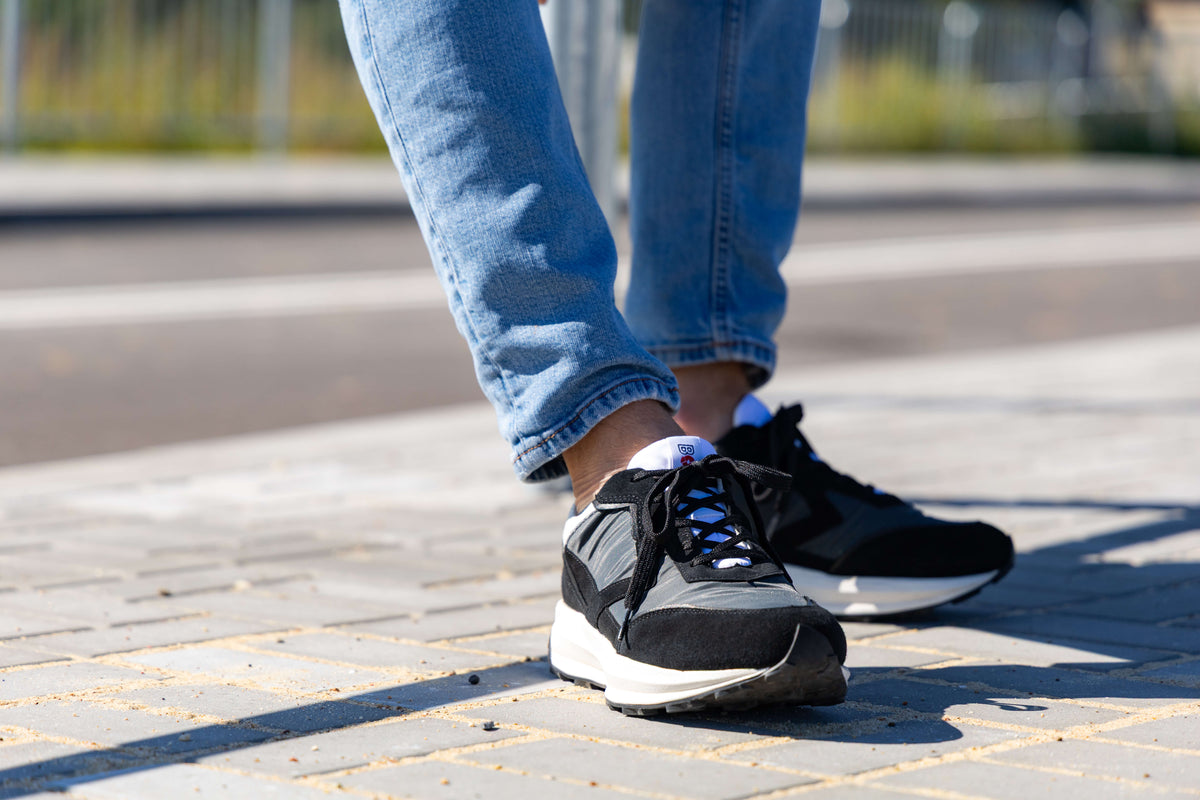 Tenisky Rocker Uni Black – v reálnom prostredí 5